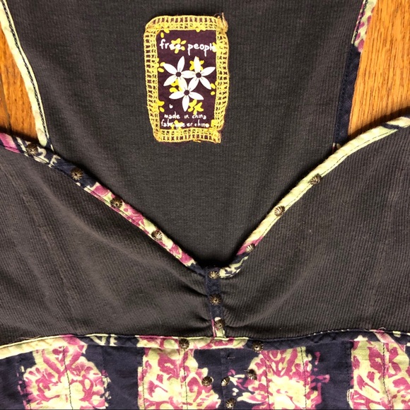 Free People adorable tank top free size (medium) - Picture 5 of 8